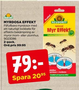 Jem&Fix Myrdosa effekt erbjuda