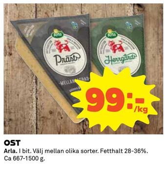 Coop Konsum Ost erbjuda