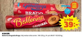 Coop Daglivs Kakor erbjuda
