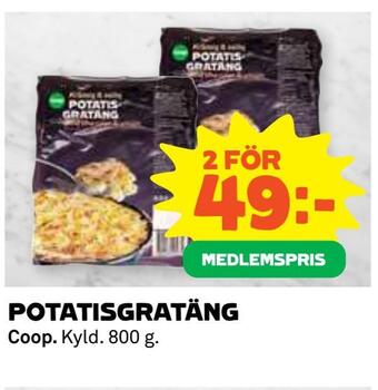 Coop Daglivs Potatisgratäng erbjuda