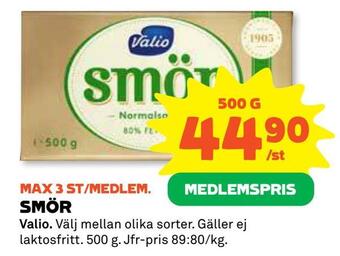 Coop Daglivs Smör erbjuda