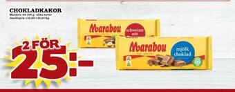 Din Mat Chokladkakor erbjuda