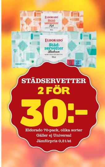Din Mat Städservetter erbjuda