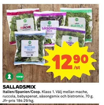 Coop Daglivs Salladsmix erbjuda