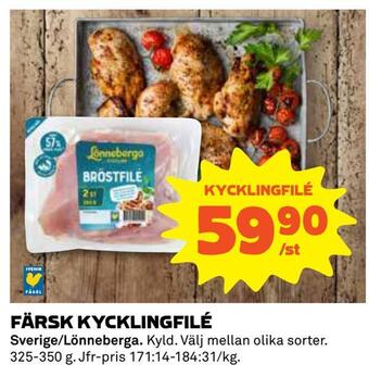 Coop Daglivs Färsk kycklingfilé erbjuda