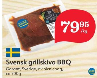 Hemköp Svensk grillskiva bbq erbjuda