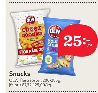 Hemköp Snacks erbjuda