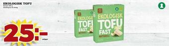 MatArket Ekologisk tofu erbjuda
