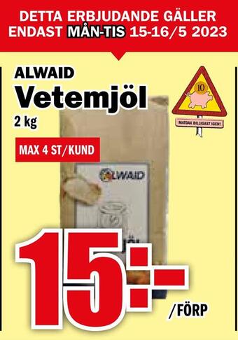 Matdax Vetemjöl erbjuda