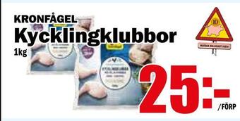 Matdax Kycklingklubbor erbjuda