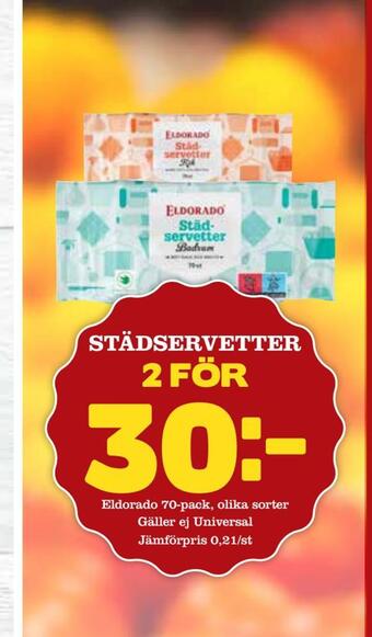 Matdax Städservetter erbjuda