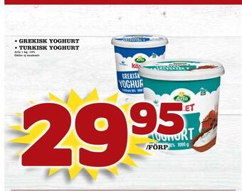 Matdax Grekisk yoghurt • turkisk yoghurt erbjuda