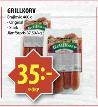 Matvärlden Tensta Grillkorv erbjuda