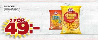 Nelins Snacks erbjuda