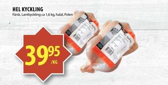 Matvärlden Tensta Hel kyckling erbjuda