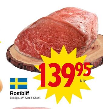 Matöppet Rostbiff erbjuda
