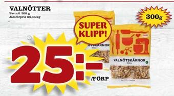 Nya Pulsen Valnötter erbjuda