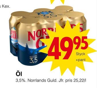 Matöppet Öl erbjuda