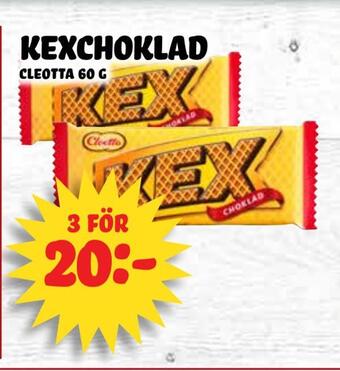 Nelins Kexchoklad erbjuda