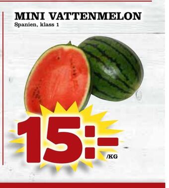 Supergrossen Mini vattenmelon erbjuda