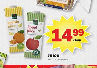 Pekås Juice erbjuda