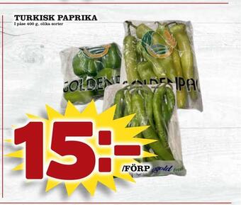 Prisma Mat Turkisk paprika erbjuda