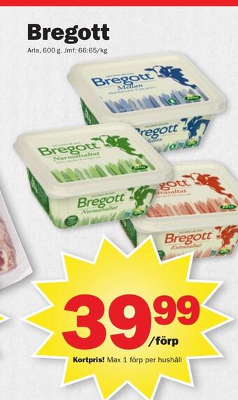 Pekås Bregott erbjuda