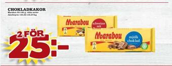 Supergrossen Chokladkakor erbjuda