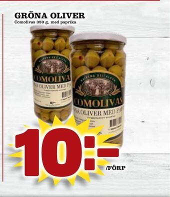 Prisma Mat Gröna oliver erbjuda