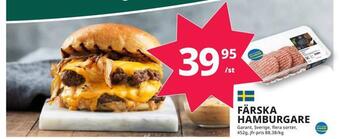 Tempo Färska hamburgare erbjuda