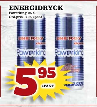 Supergrossen Energidryck erbjuda