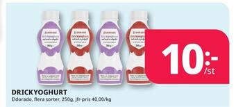 Tempo Drickyoghurt erbjuda