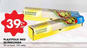 ÖoB Plastfolie med skärklinga erbjuda