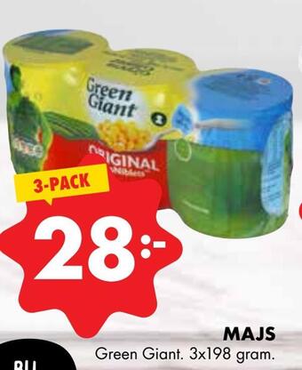 ÖoB Majs erbjuda