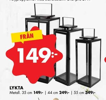ÖoB Lykta erbjuda
