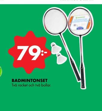 ÖoB Badmintonset erbjuda