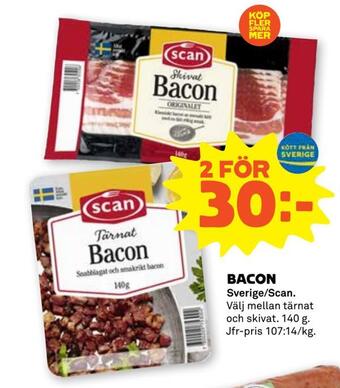 Coop Forum Bacon erbjuda