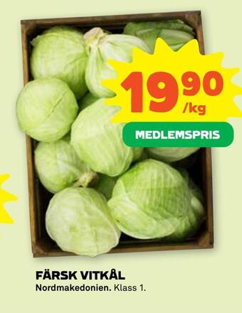 Coop Forum Färsk vitkål erbjuda