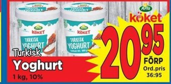 Supergrossen TURKISK YOGHURT erbjuda