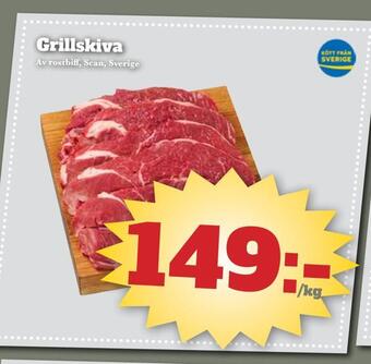 Bonum Matmarknad Grillskiva erbjuda
