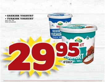 Bonum Matmarknad Grekisk yoghurt • turkisk yoghurt erbjuda