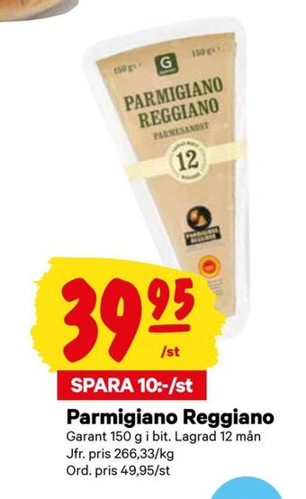 City Gross Parmigiano reggiano erbjuda