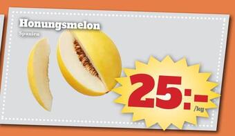 Bonum Matmarknad Honungsmelon erbjuda
