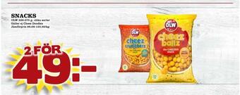 Bonum Matmarknad Snacks erbjuda