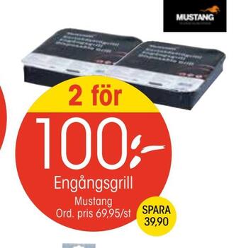 EKO Engångsgrill erbjuda