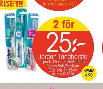 EKO Jordan tandborste erbjuda