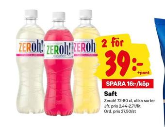 City Gross Saft erbjuda