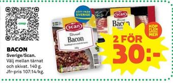 Stora Coop Bacon erbjuda