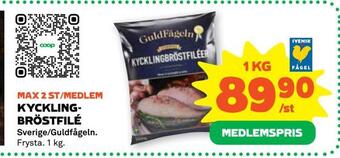 Stora Coop Kycklingbröstfilé erbjuda