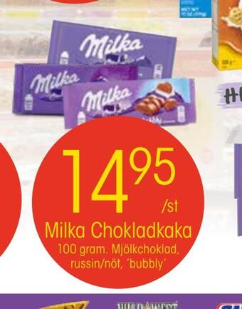 EKO Milka chokladkaka erbjuda